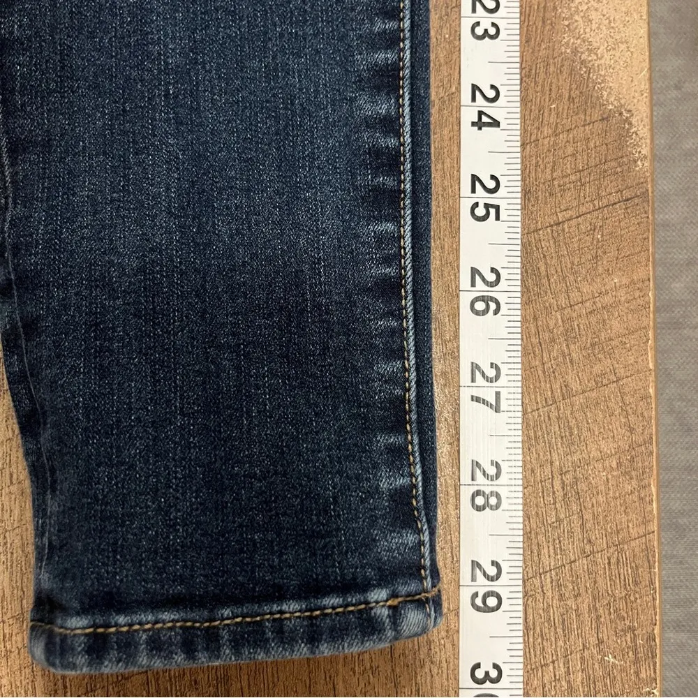 American Eagle Super Stretch X4 Jegging Denim Jeans Womens 6 Long Dark Wash Tall - Image 10