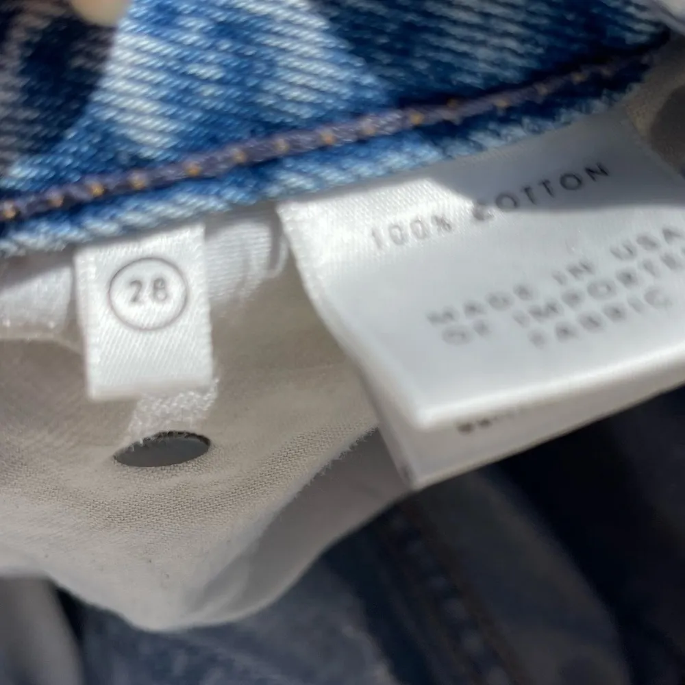 GRLFRND Helena Heavily Distressed Shorts size 28 - Image 3