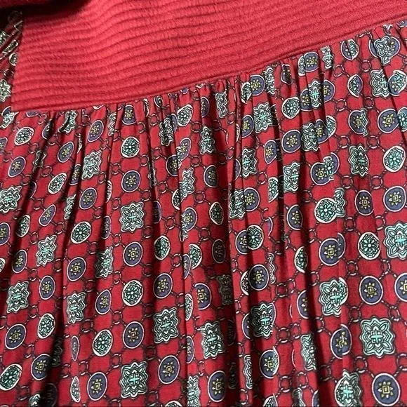 JODIFL Rayon Boho V-neck‎ Tunic Dress Size Medium - Image 7