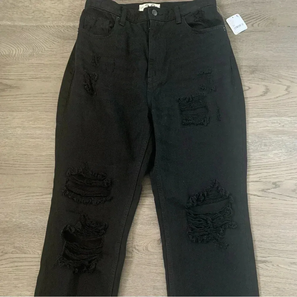 We The Free CRVY‎ Straight Shooter Jean in Saturated Black - Size 30 - NWT - Image 5