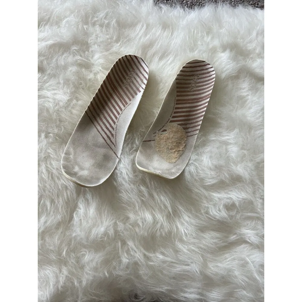 Taos Women’s Sneakers 9.5 Canvas Rubber Soul White - Image 6