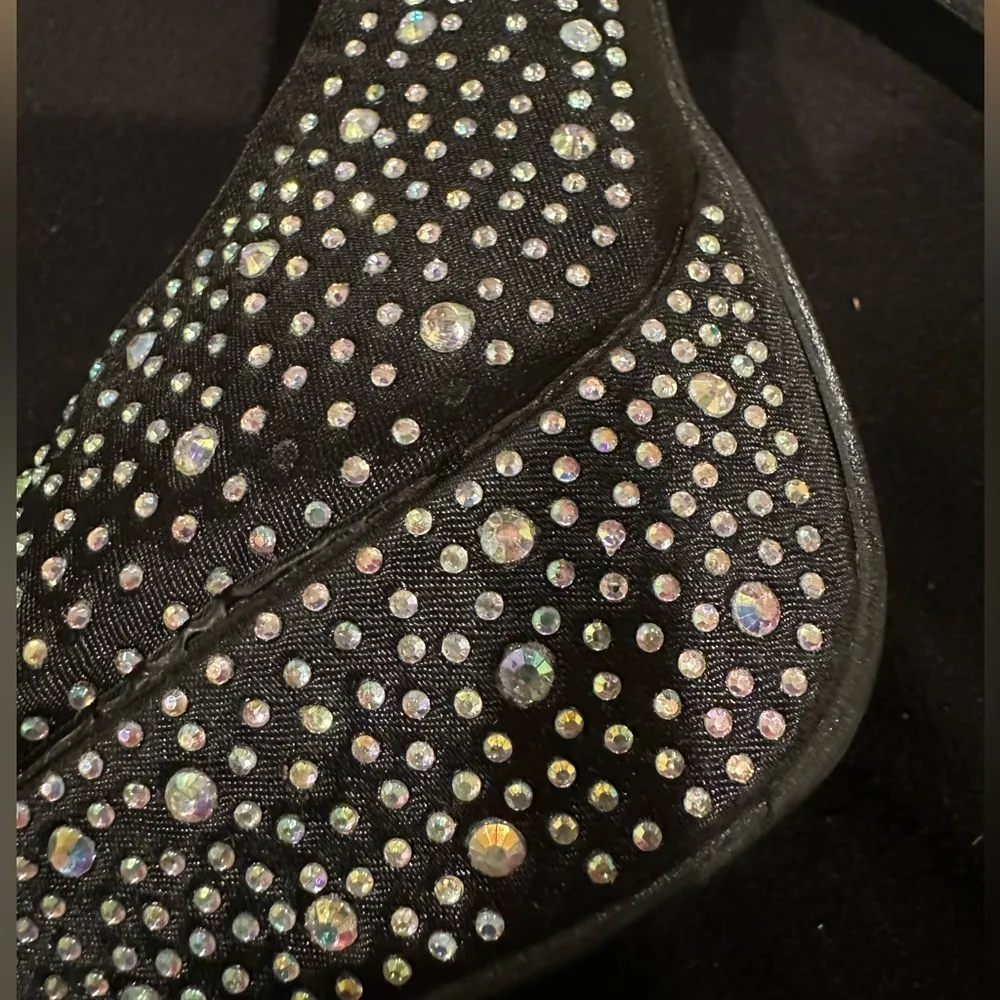 DELICACY DELUXY PLATFORM STILETTO BLING JEWELED SHOES 6.5 - Image 8