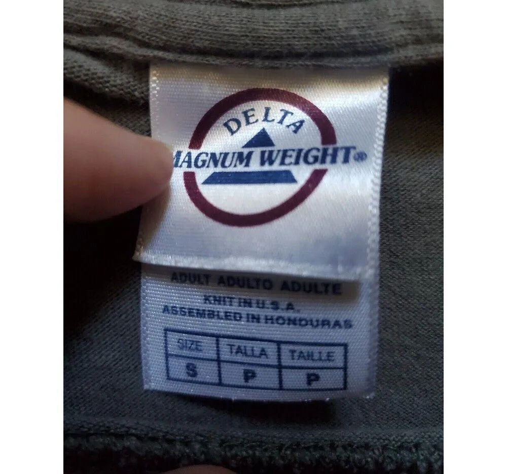 Delta Shirt Women Small Sedona Arizona Desert Brown Short Sleeve Cotton Top EUC - Image 3