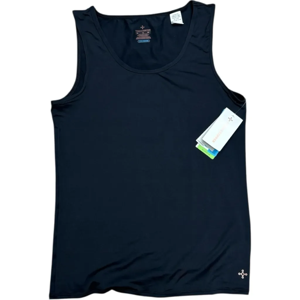 Tommie Copper Black Compression Tank Top XL Cool Copper Recovery 1.0 Size XL NWT - Image 12
