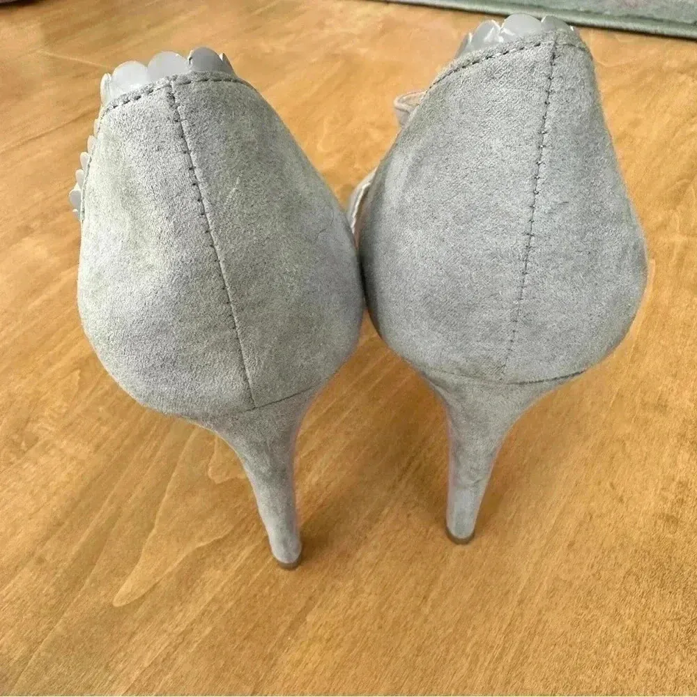 Nine West Dusty Blue Round Toe T-Strap Hillman Heel, Size 8.5M - Image 11