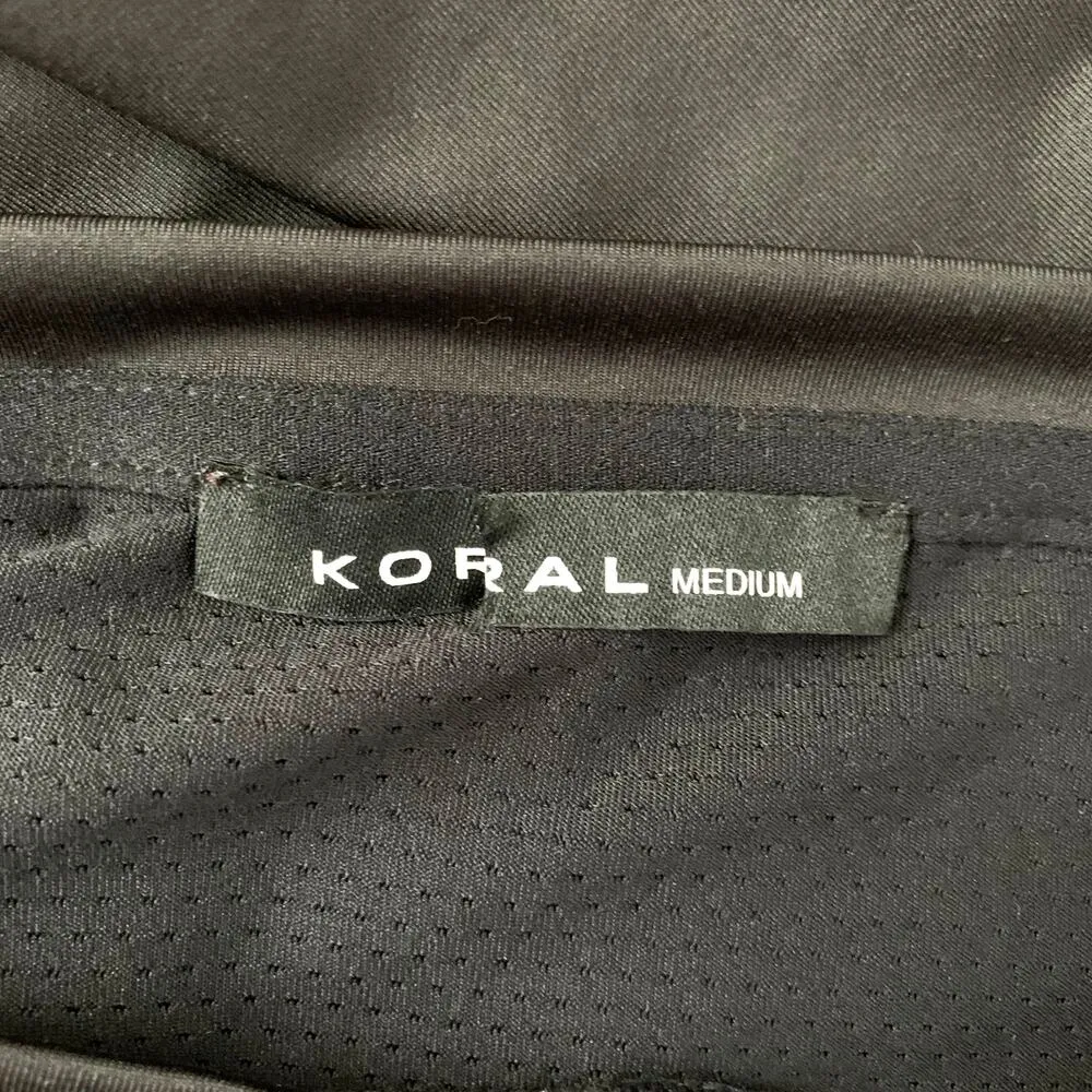 NEW Koral 2020 Graphic Mesh Athletic Tunic T-shirt Black - Image 7