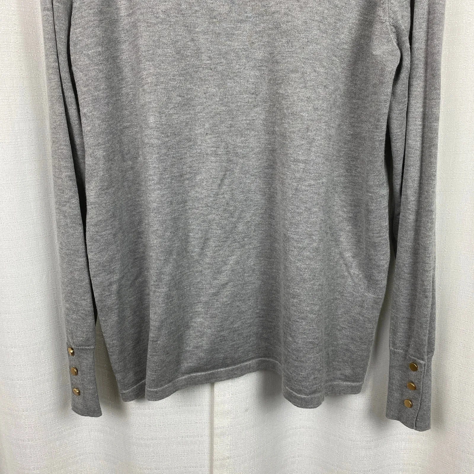 Eloquii Gray Long Sleeve Sweater Sz.14/16W - Image 3