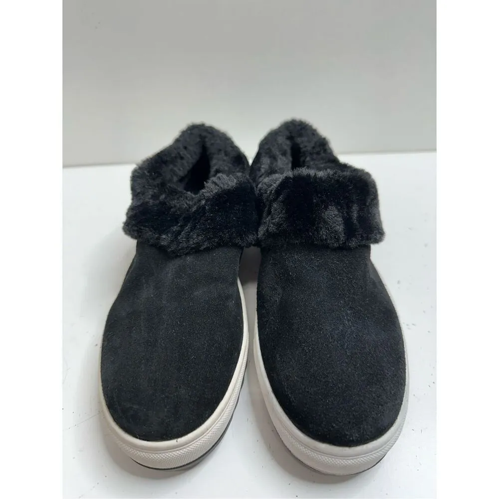 Blondo Slippers Womens Size 6.5 Leather Suri Waterproof Slip On Fur Sneaker - Image 4