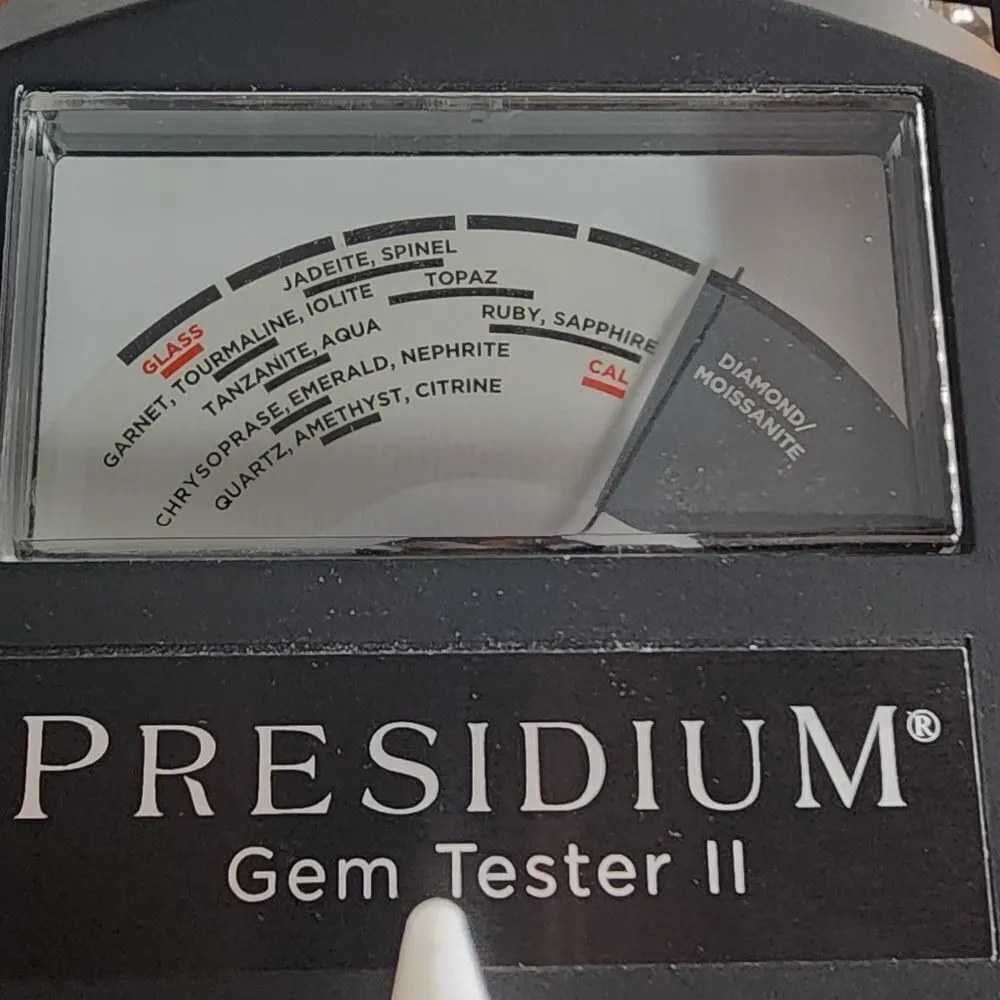 Rarities Carol Brodie Sterling Silver Blue & White Diamonds Arrow Ring Blue Size 4 - Image 9