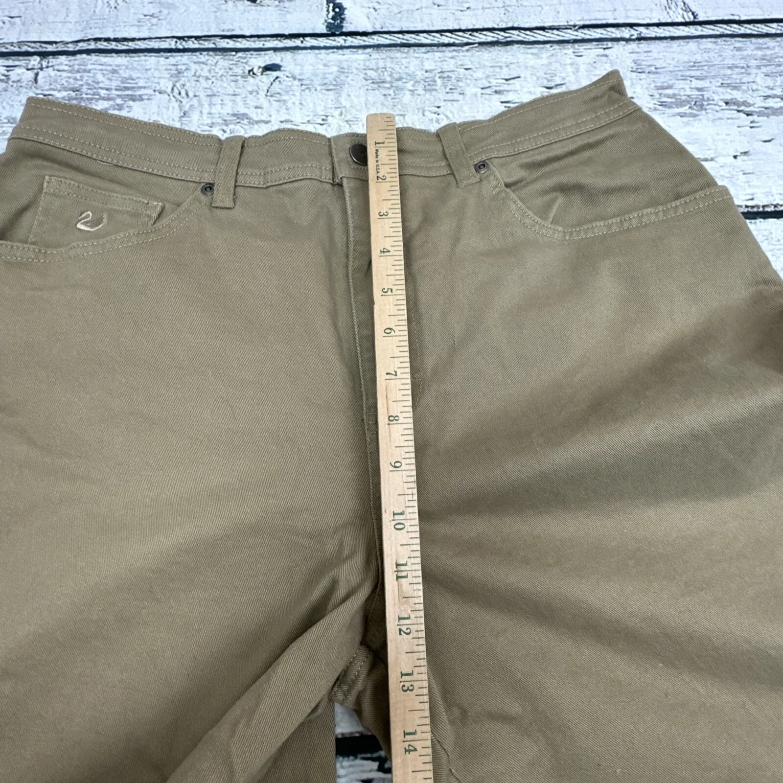 Gloria Vanderbilt Women's‎ Straight Leg Stretch Khaki Pants [Size 16 Short] NWT - Image 7