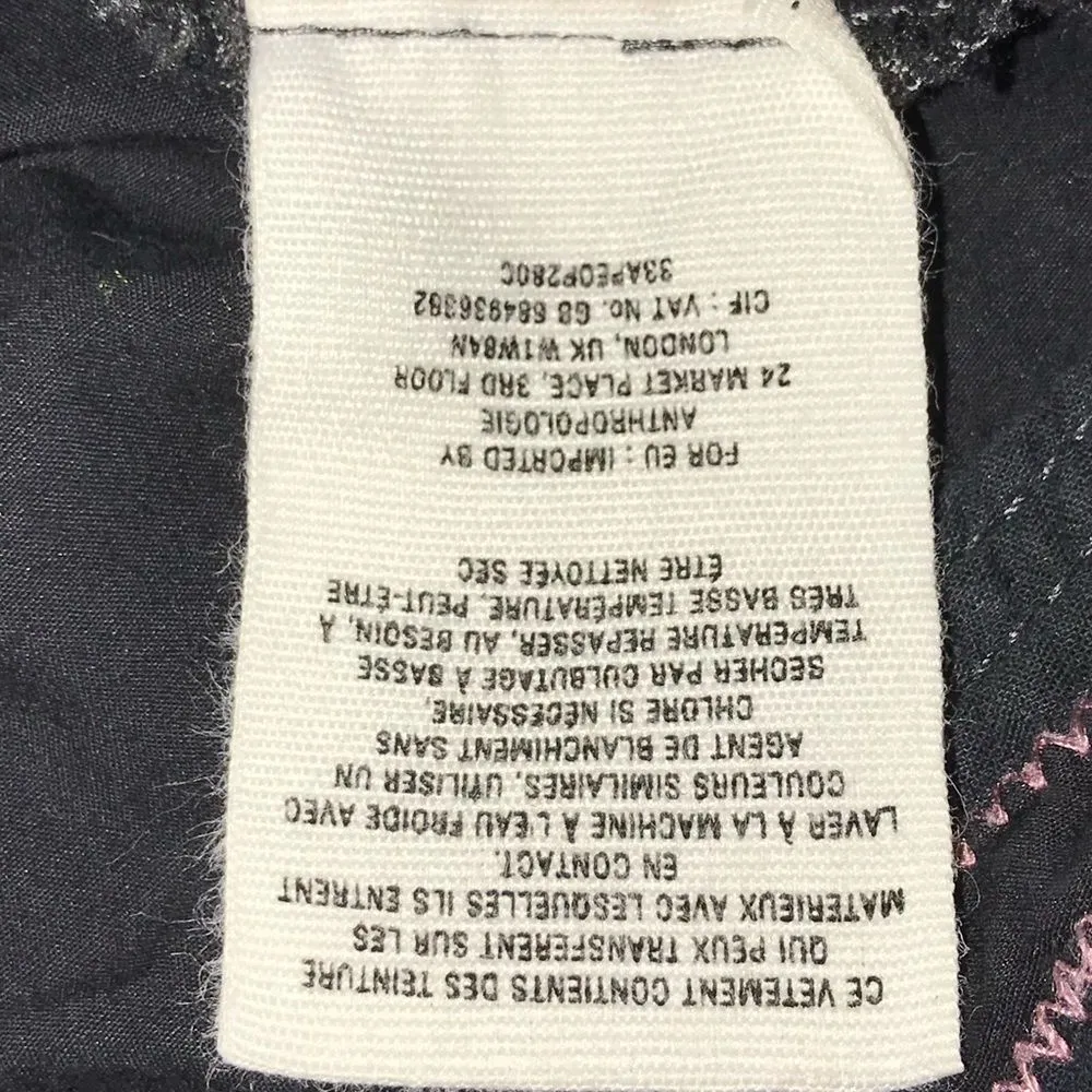 HEI HEI Anthropologie Tessa‎ Poplin Crop Pants 6 - Image 8