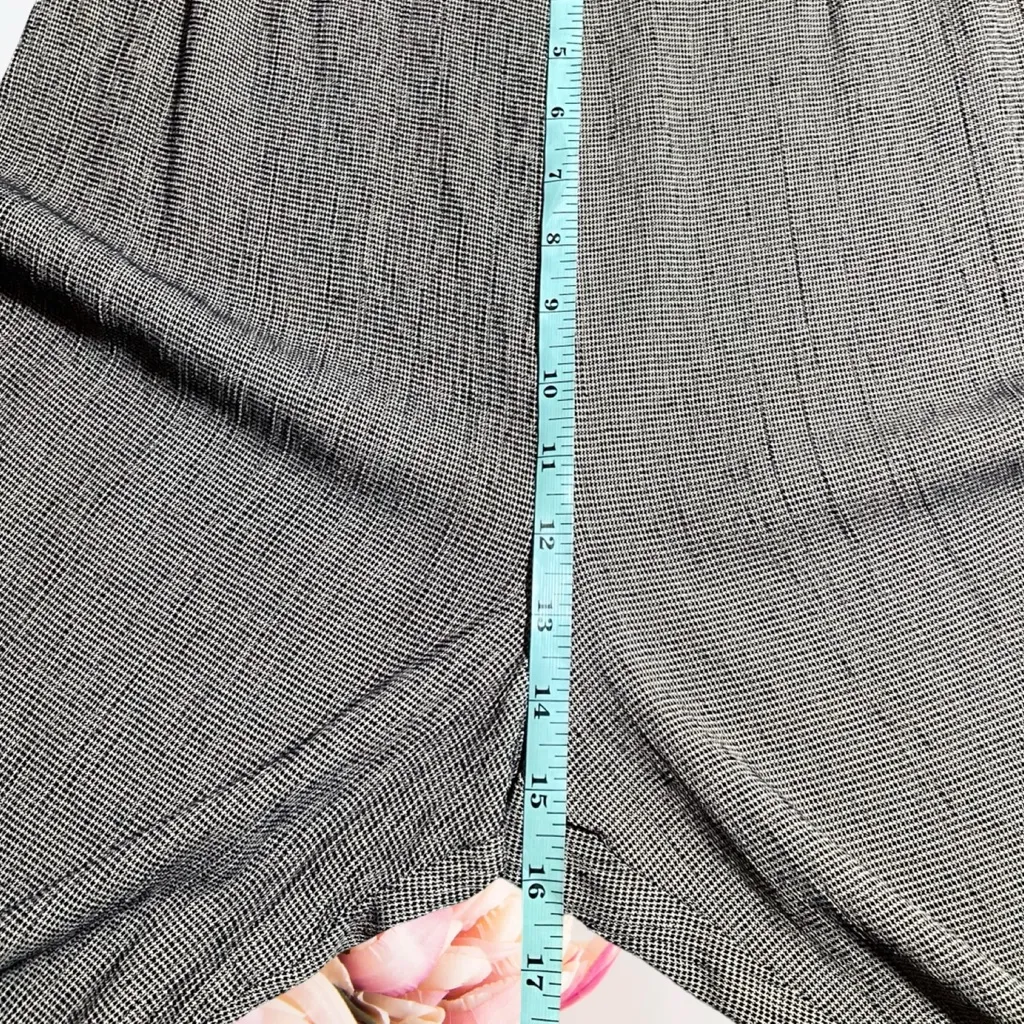 Virgo II Pant Suit Set Brown Heathered Rayon Sapporo Sz M Vintage Size M - Image 14