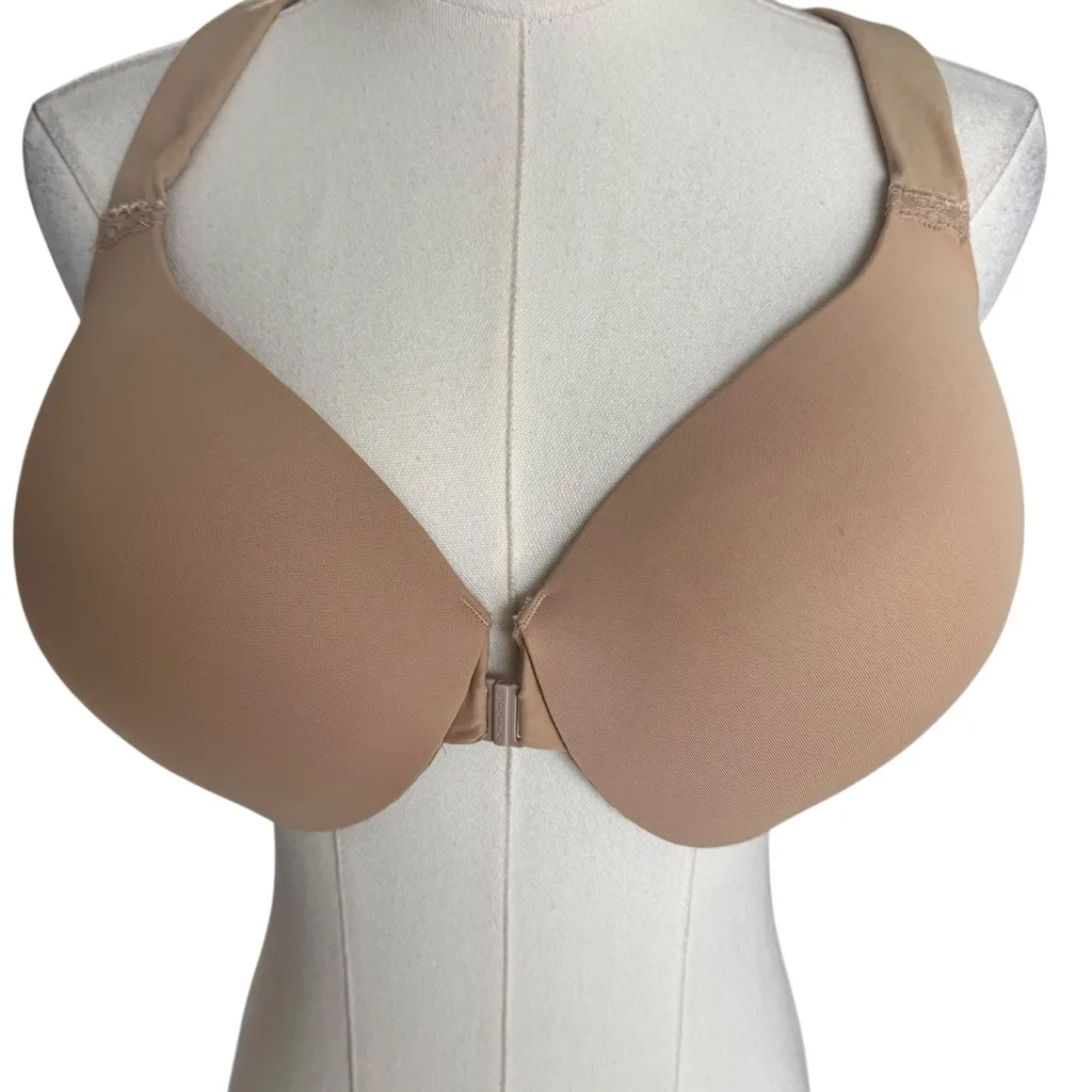 SPANX - Bra-liluja! Full-Coverage Underwire Bra Nude Sz 38DD - Image 4