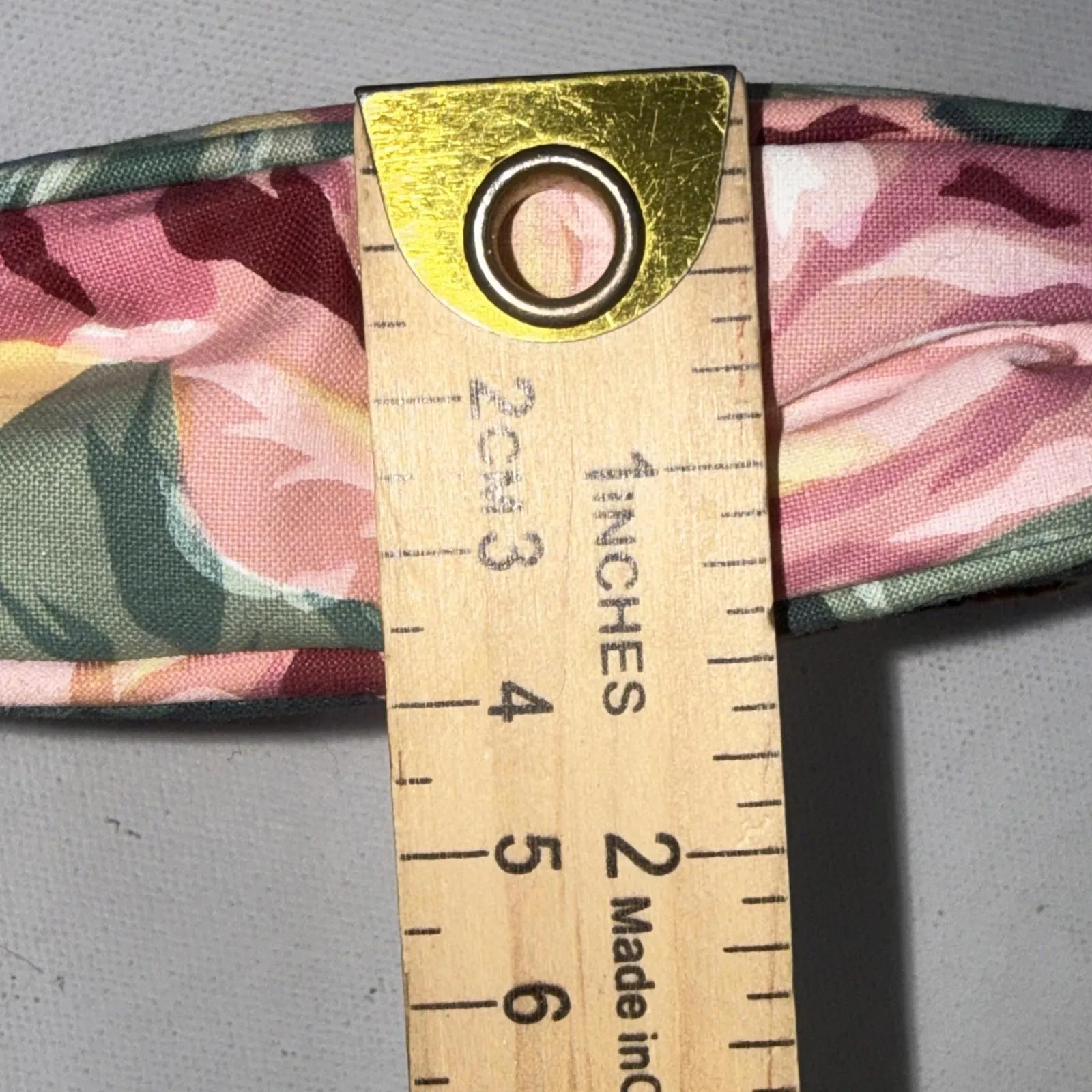 Vintage Lauren Ralph Lauren Yellow Floral CottageCore Mini Cosmetic Jewelry Case - Image 2