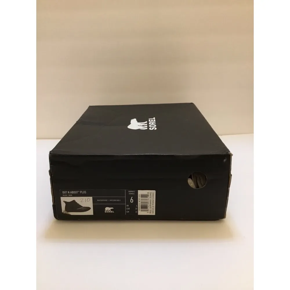 Sorel TealBlack Gingham Plaid Out N About Plus Lug Sole Waterproof Booti… - Image 12