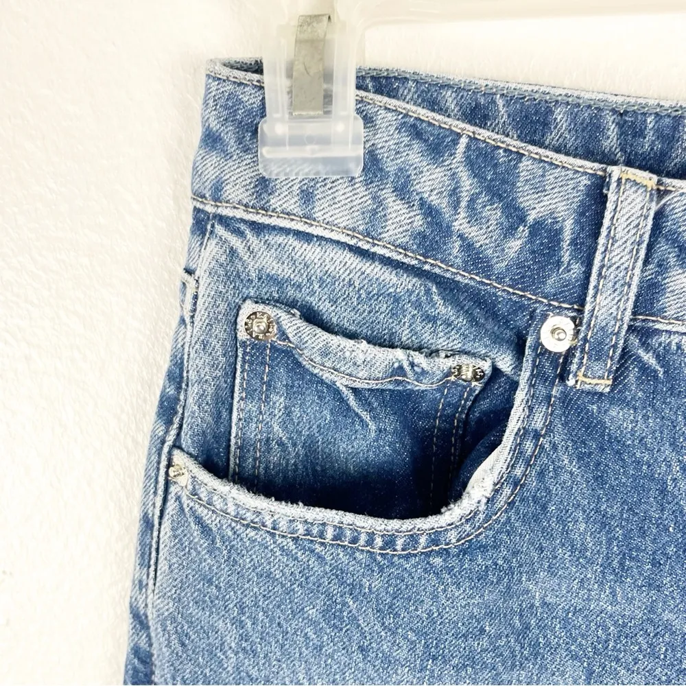 RAILS The Sunset High Rise Five Pockets Deconstructed Hem Flare Jeans, Size 27 - Image 10