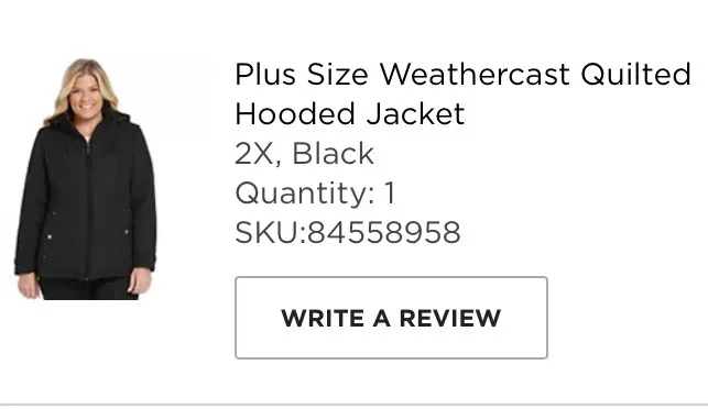 Black Quilted Hooded Jacket - Image 6