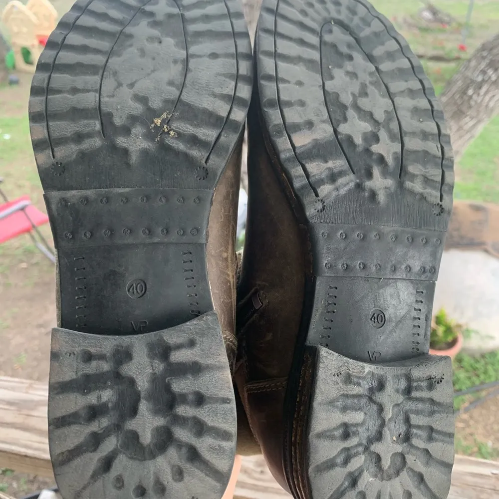 Bos. & Co. Army Green Booties 694 Size 9.5 - Image 8