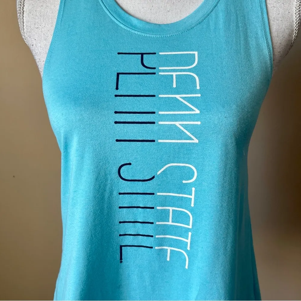 CHAMPION | Sky Blue PENN STATE Racerback Tank Top Sz M - Image 2