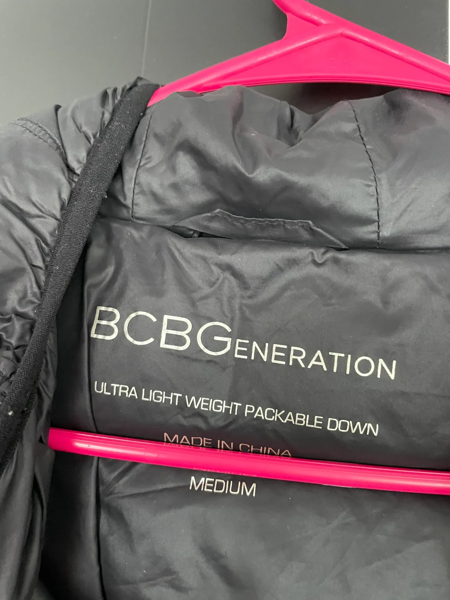 BCBGeneration Black Puffer - Image 3