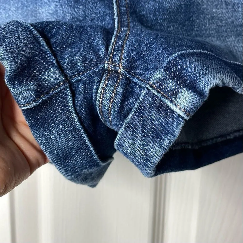 American Eagle Cuffed Highest Rise Mom Shorts - 00 - Image 5