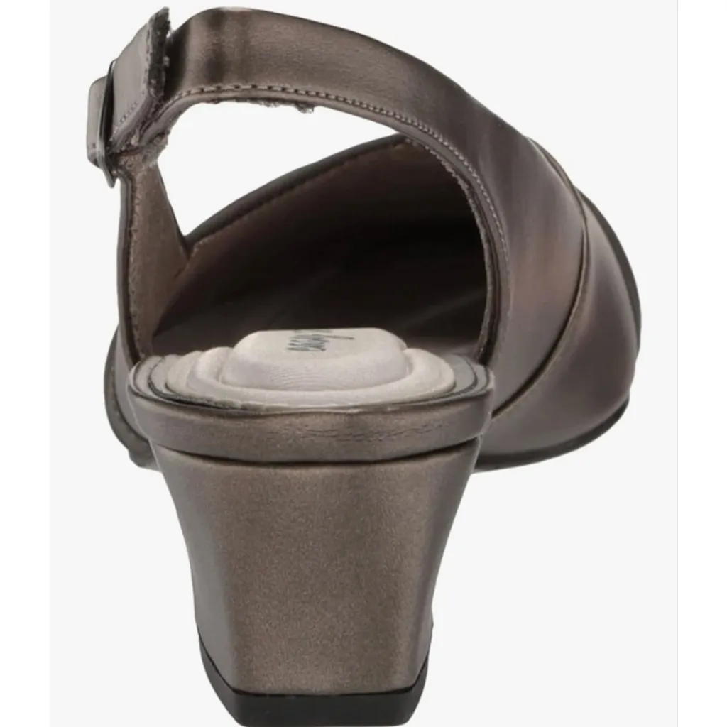 NEW Pewter Easy Street Bates Slingback Pump 12W - Image 4