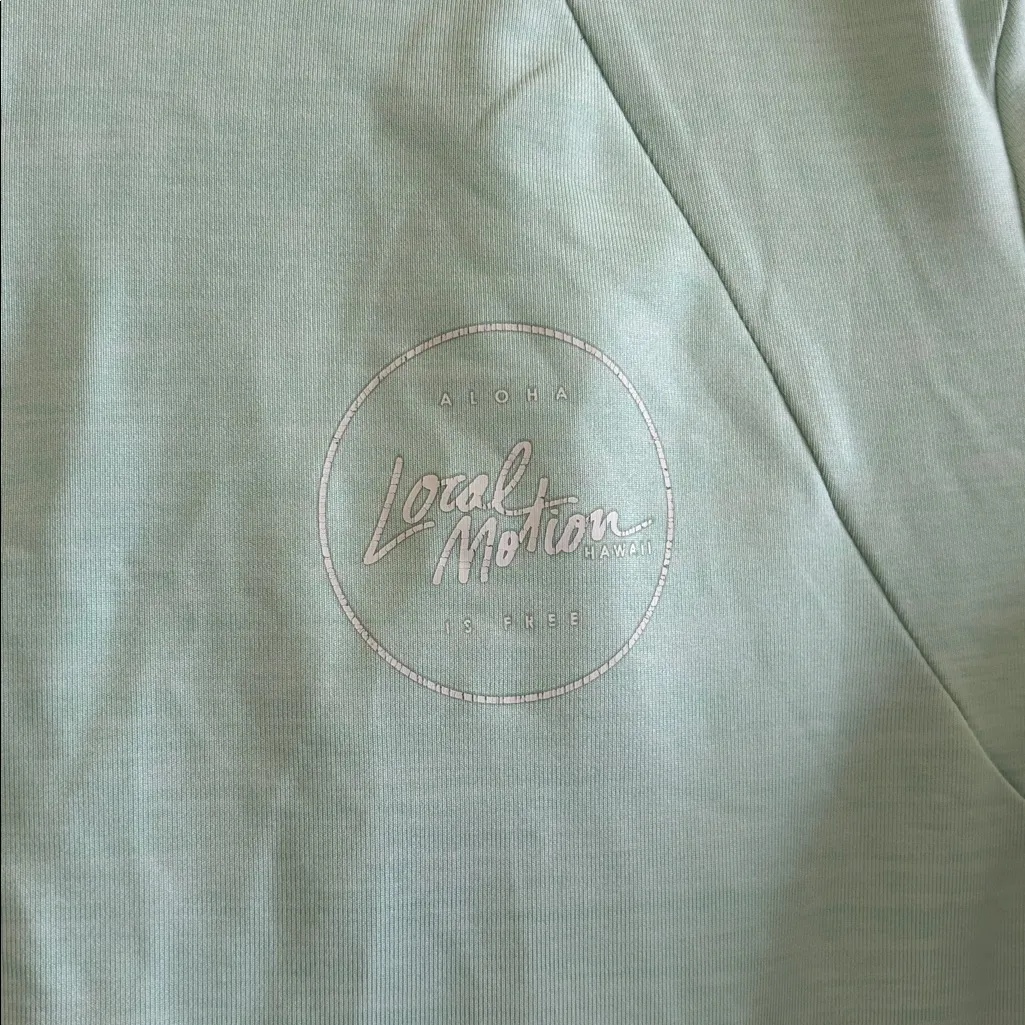 5 for $25 Local Motion zip up hoodie jacket upf 50 sun protection hawaii Blue Size L - Image 3