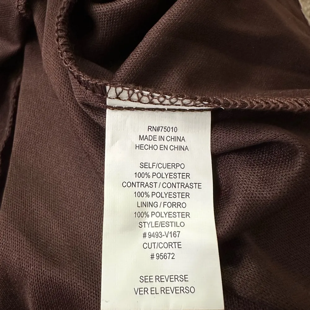 Vintage City Triangles Babydoll Mini Dress Sweetheart Neck Y2K Size M - Image 12