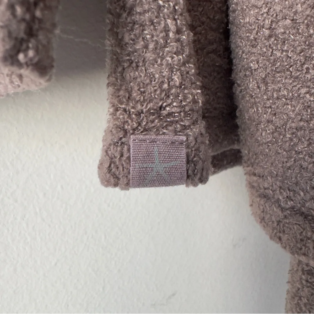 Barefoot Dreams Cozy Brown Open-Front Cardigan Long Sleeve Pockets Soft Winter S - Image 6