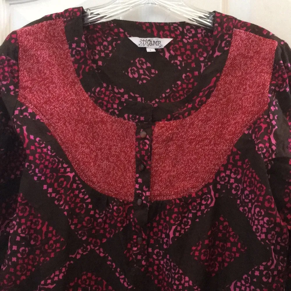 FINAL MARKDOWN LADIES’ Tramp Boho Minidress w/Elbow - Image 3