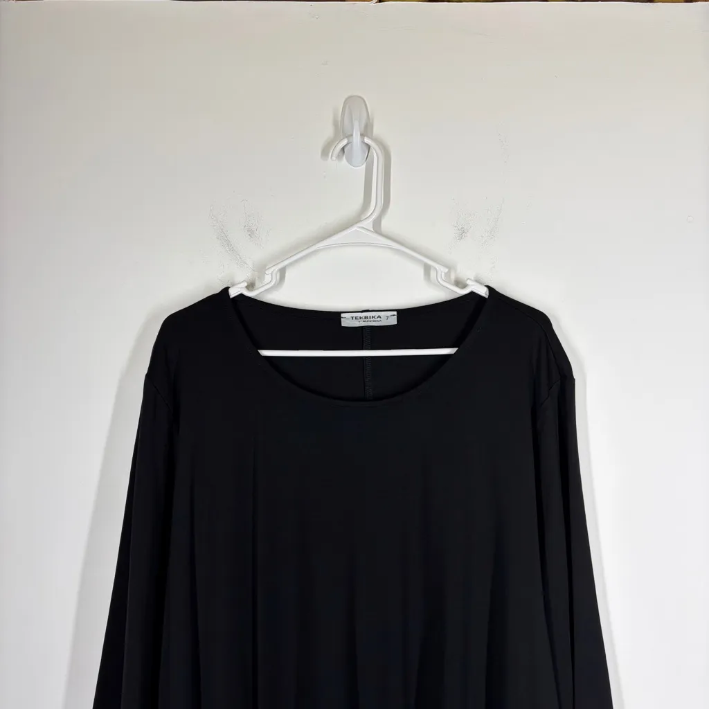 Alembika Tekbika Patch Pocket Dress Size 7 or US 18/20 Black - Image 6