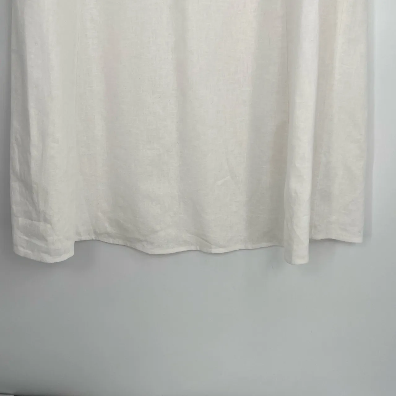 Abercrombie & Fitch‎ Women White Removable Straps A-line Maxi Dress Size S - Image 5