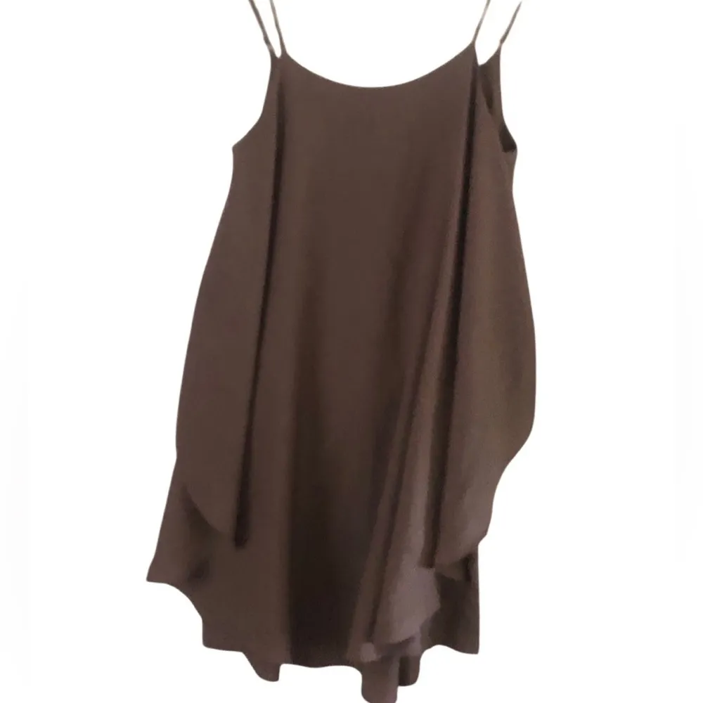 Suzi Chin for Maggy Boutique Tan Dress NWOT Brown Size 0 - Image 2