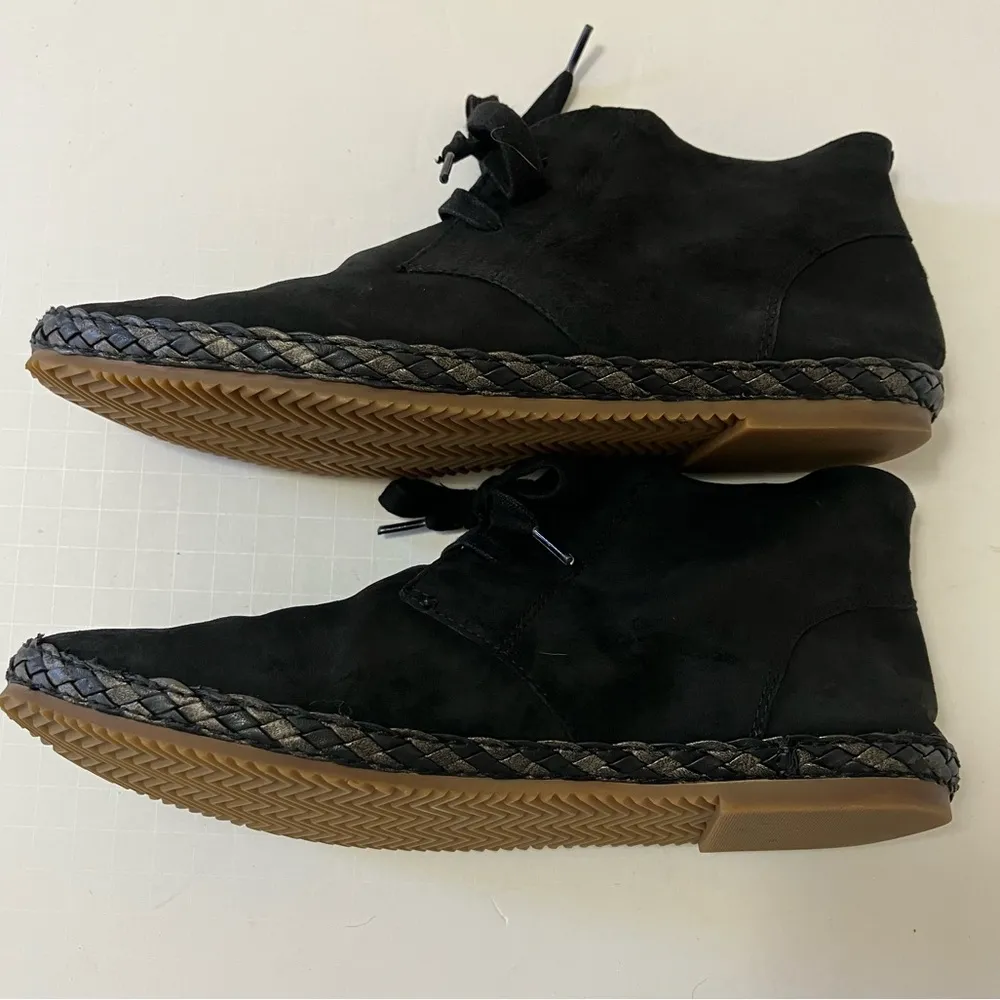 Aertex Addison Black Suede Ankle Boot 8.5 - Image 4