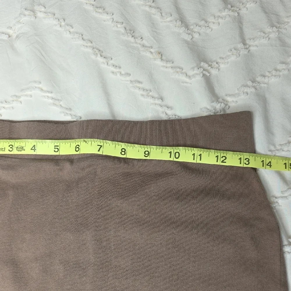 Zenana Outfitters Midi Pencil Skirt Brown Medium - Image 6