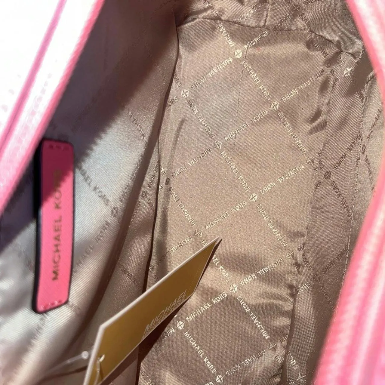 Michael Kors Grapefruit Carryall Tote Bag - Image 6