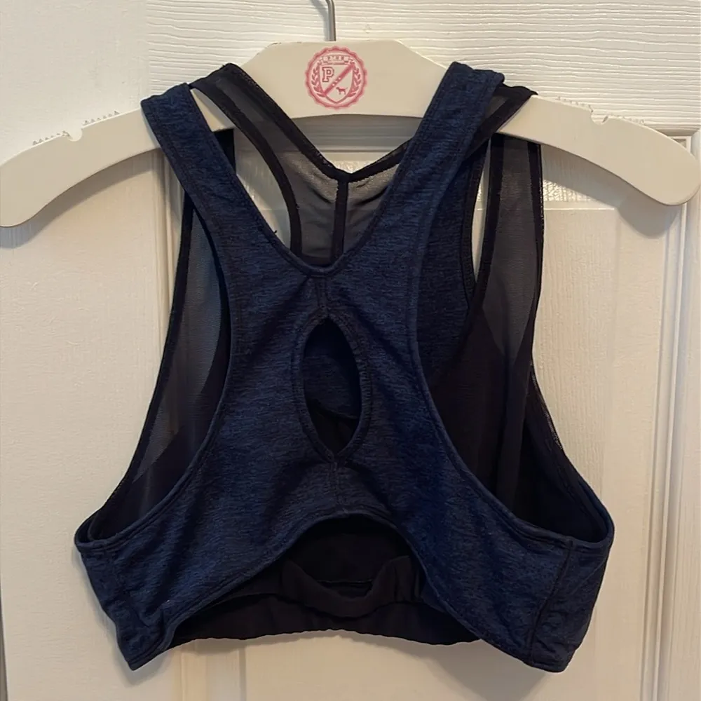 Free People Ace Blue Sports Bra - Image 3