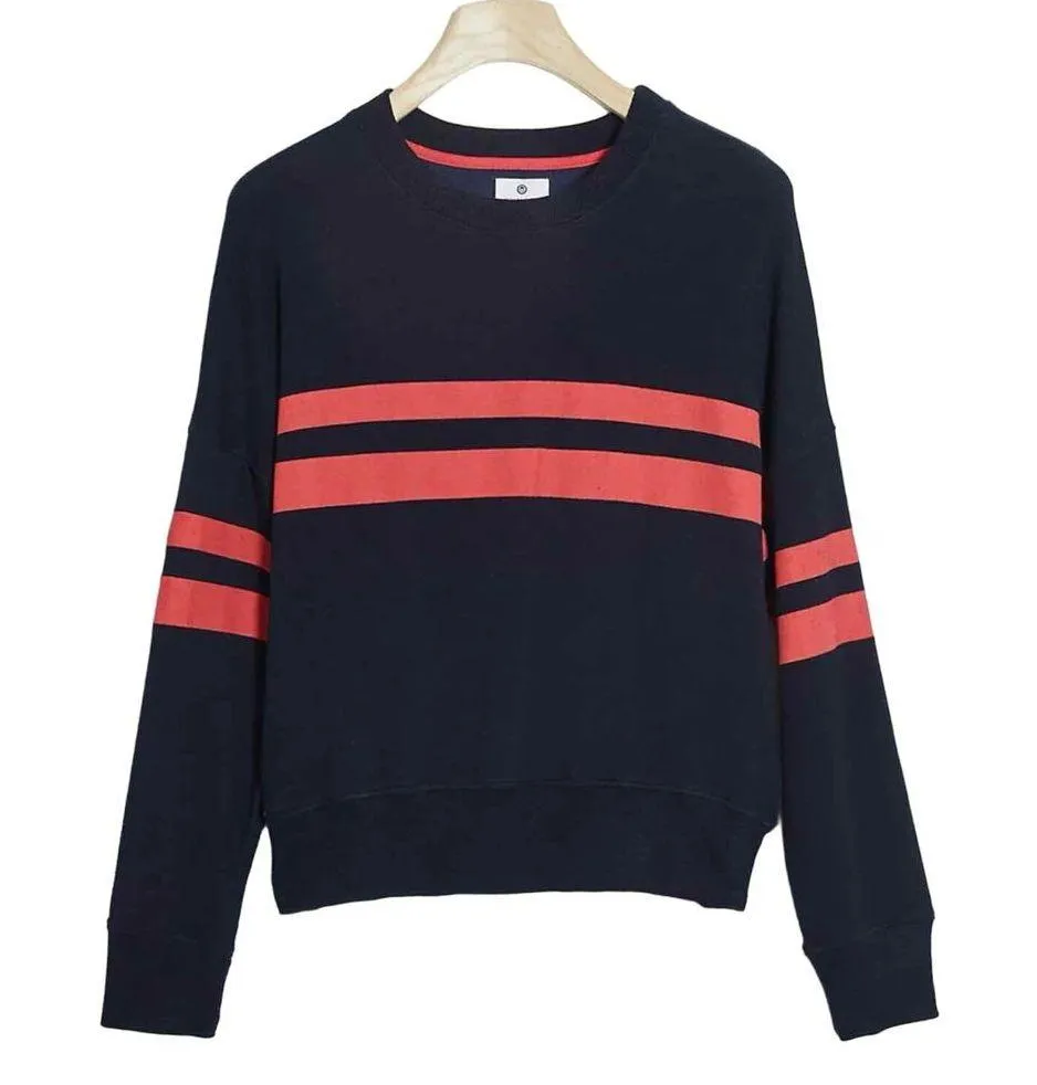 Sundry Lea Oversized Soft Knit Sweatshirt Size Small Deep Sea - Image 2