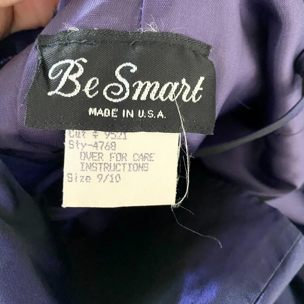 Early 2000's Iridescent Purple Whimsygoth Corset Back Princess A - Image 8