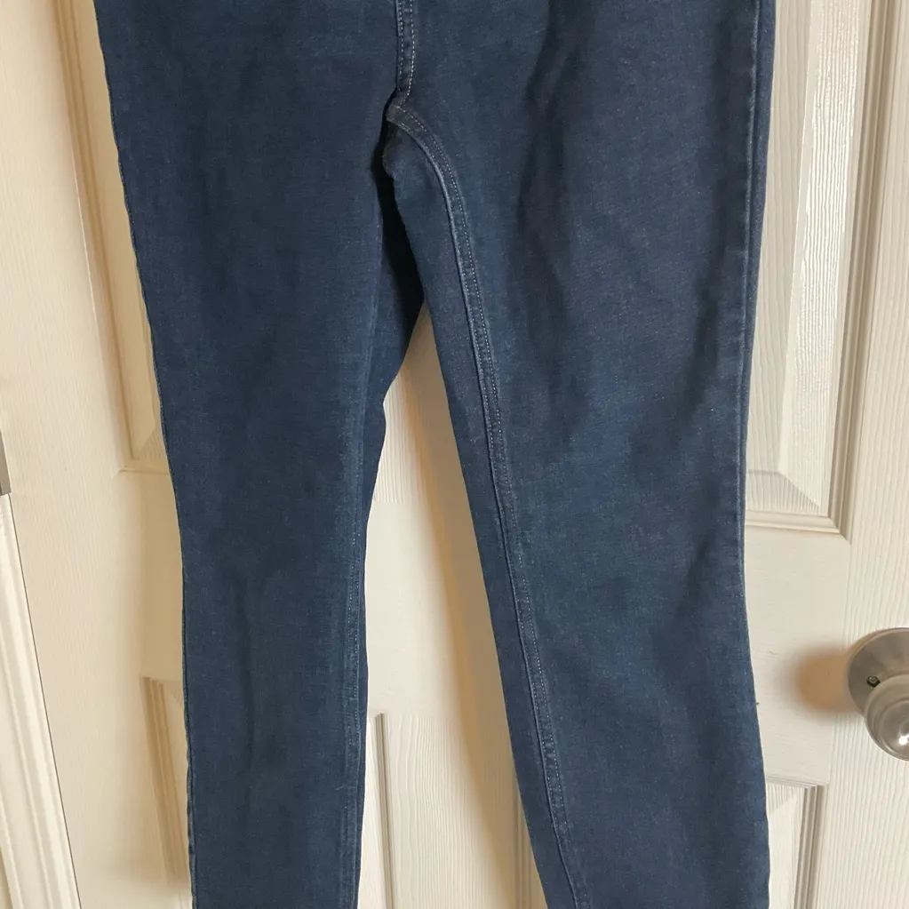 H&M woman’s slim-fit jeans Blue Women's Jeans size 6 - Image 5