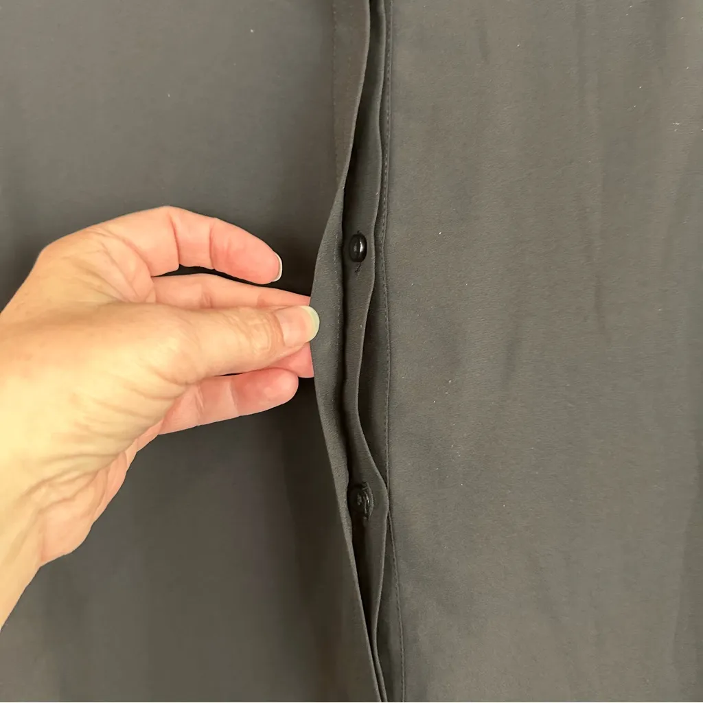 Second Female Copenhagen Black Sleeveless Manja Long Shirt Tunic Small - Image 5