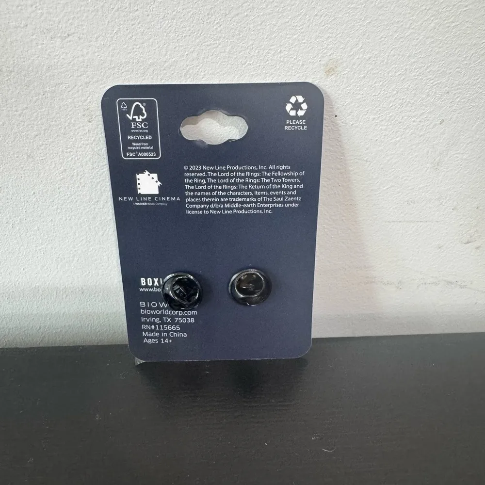 The Lord of the Rings Leaf of Lorien Stained Glass Enamel Pin Green - Image 3