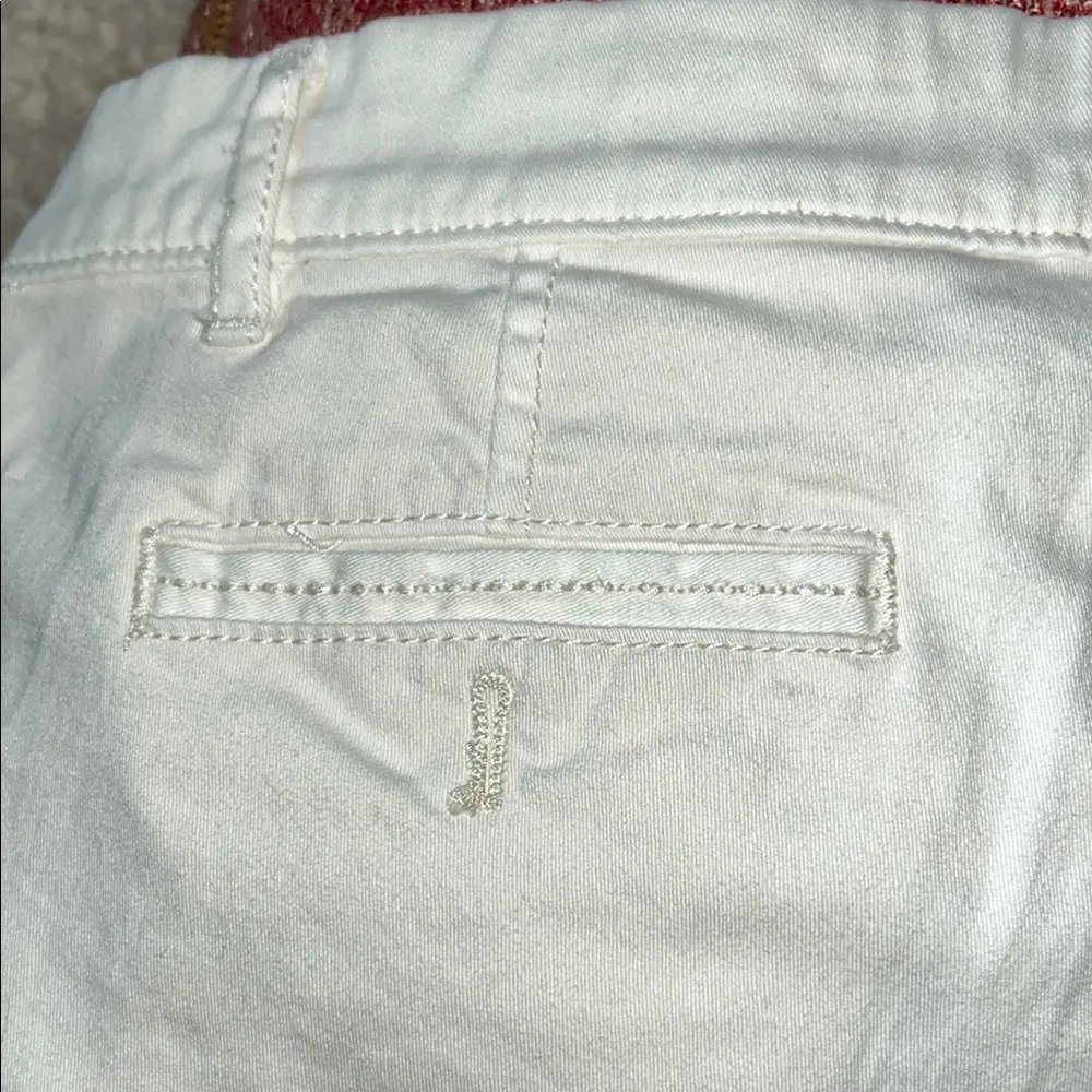 anthropologie Pilcro and the Letterpress White Bermuda Shorts Classic Style - Image 9