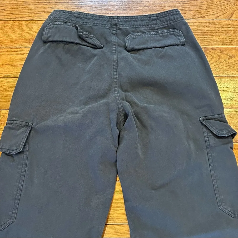 Zara y2k Style Cargo Jeans Denim Combat Pants Black Womens Size 4 - Image 4