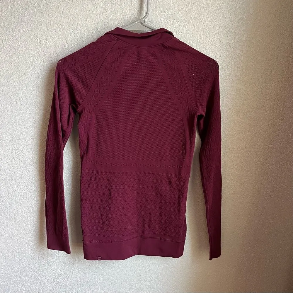 Lululemon  Reveal 1/2 Zip *Mindful Motion
Deep Ruby - Image 8