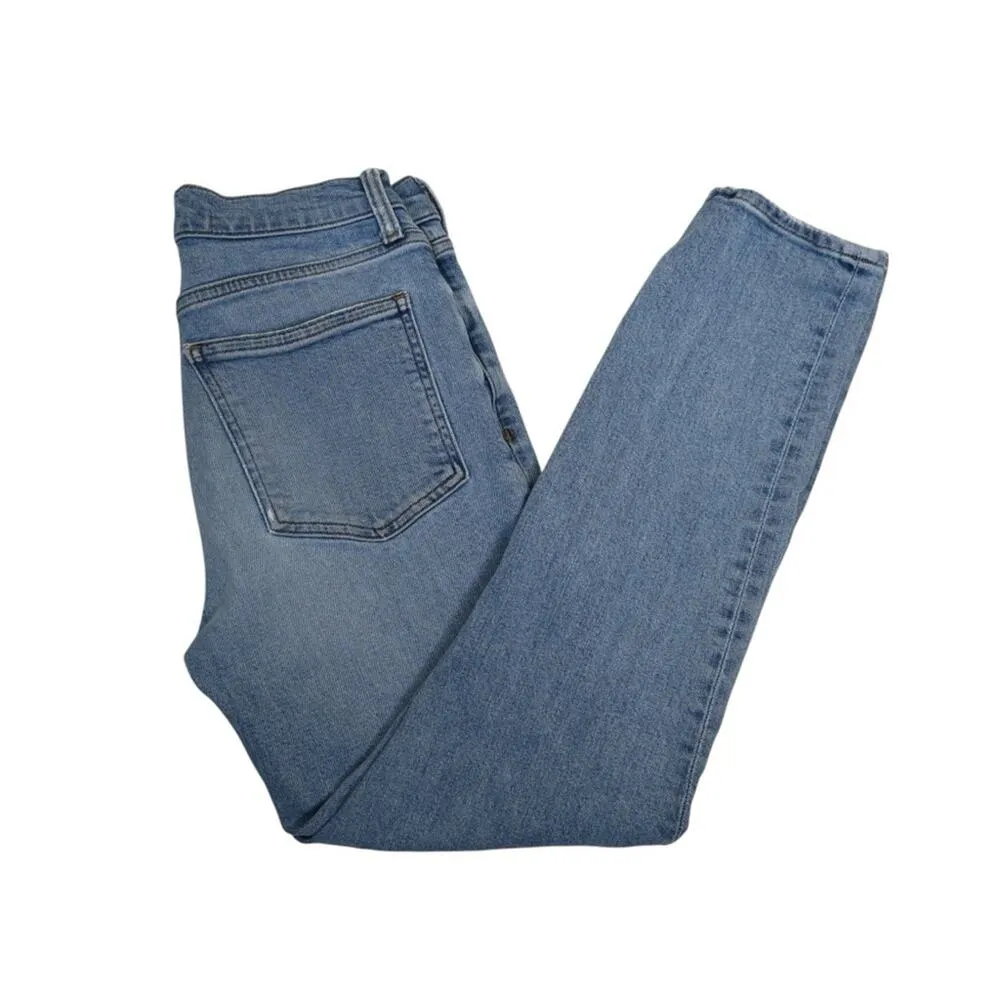 Agolde Womens 27 Willow Mid Rise Slim Crop Jeans - Image 4