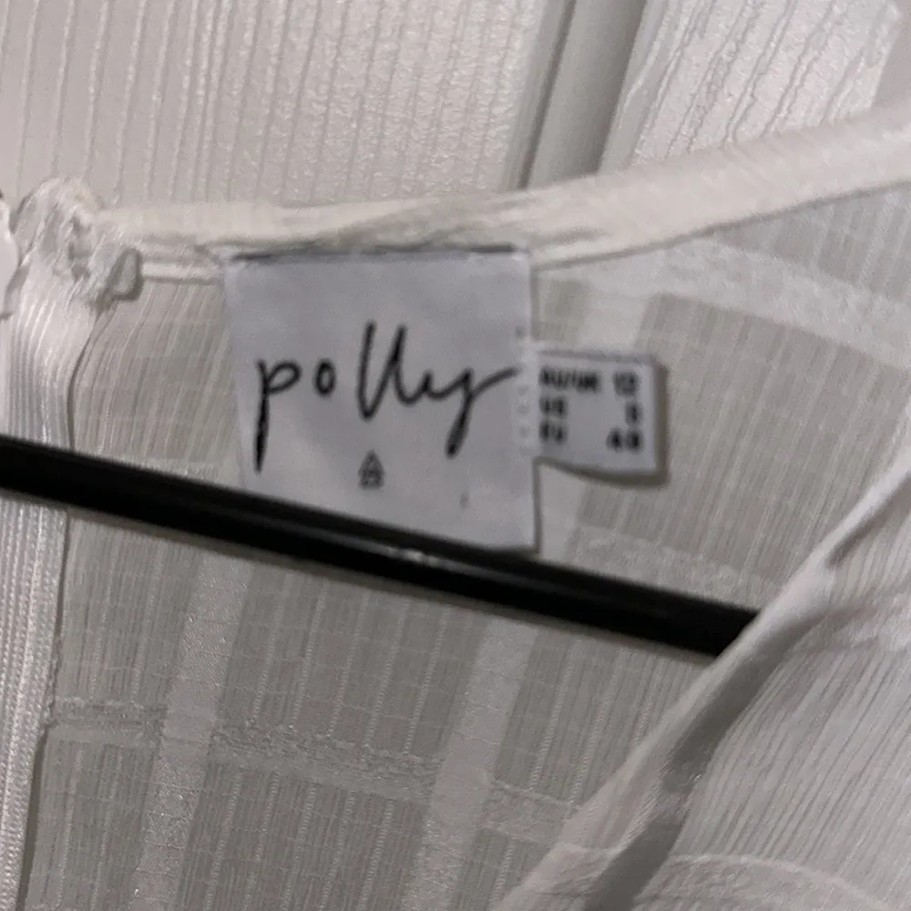 Princess Polly Dear Diamond Romper White Size 8 - Image 4