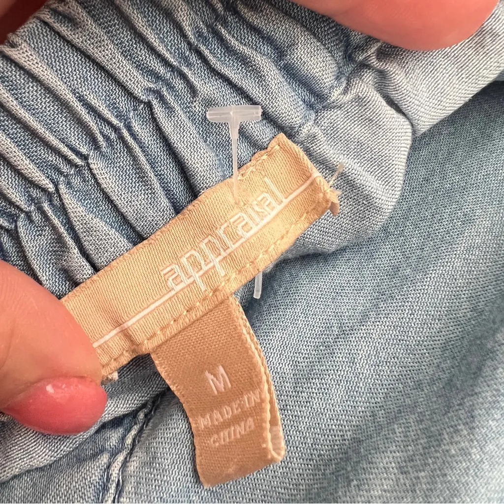 APPRAISAL Chambray denim blue A - Image 8