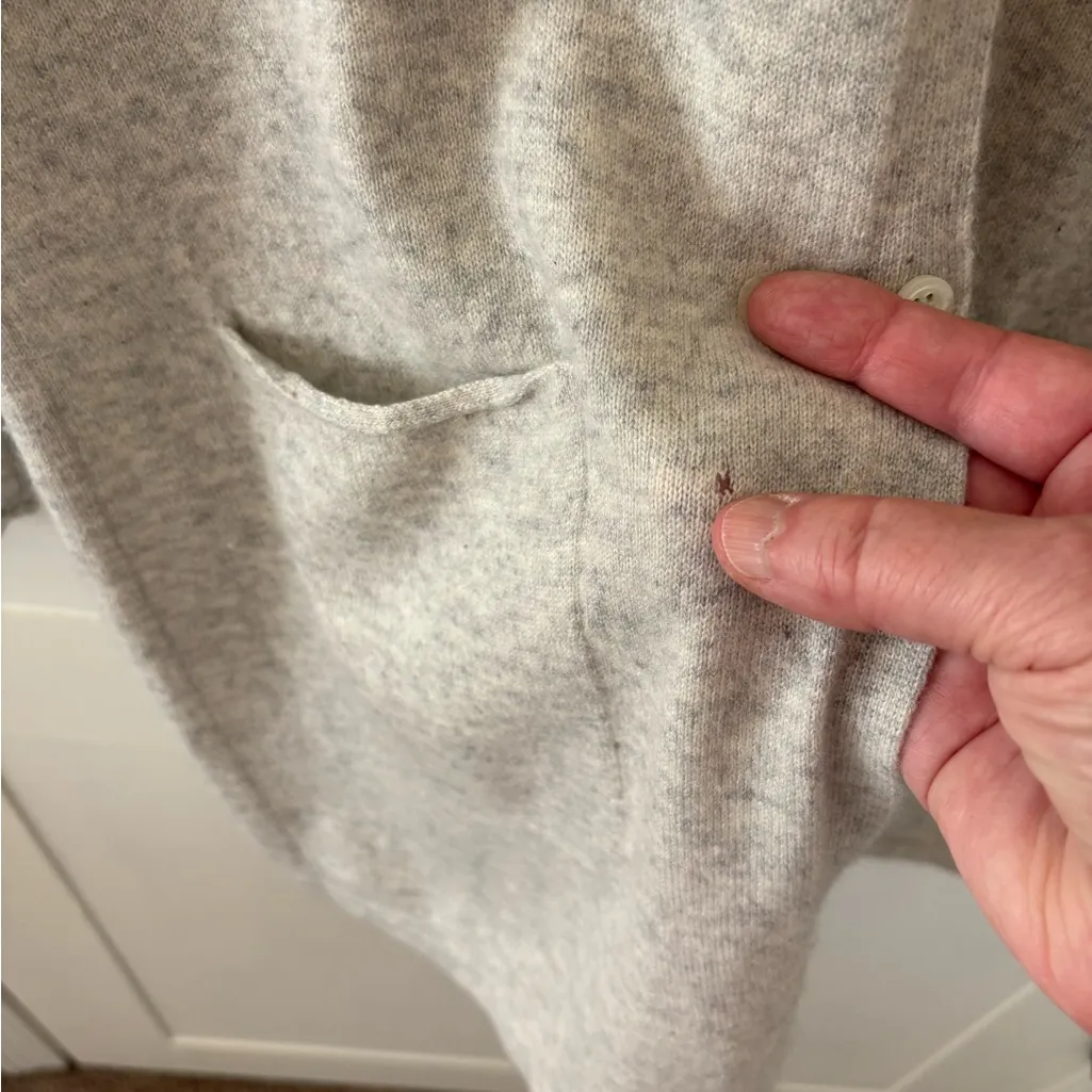 Brunello Cucinelli Cashmere Long Lightweight Cardigan. Size Small. - Image 10