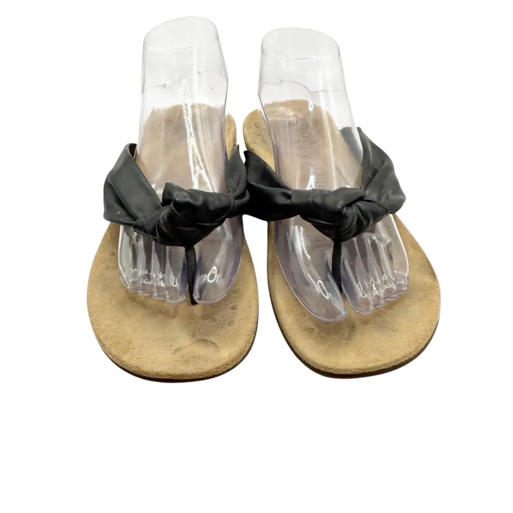 Vionic Rest Pippa Leather Knot Thong Sandals size 8.5 - Image 3